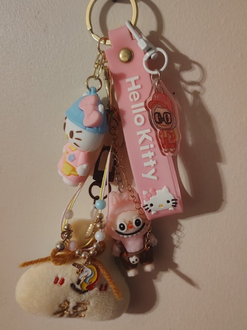 Hello Kitty Labubu Custom Key Chain